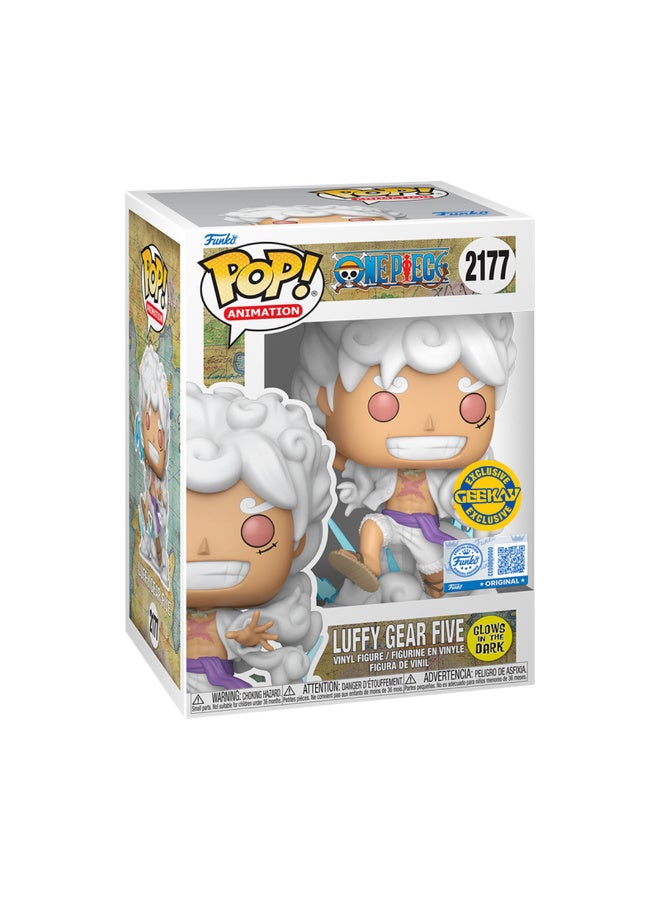 Funko Pop! Animation: One Piece - Gear 5 Luffy Glow in the dark - Image 1